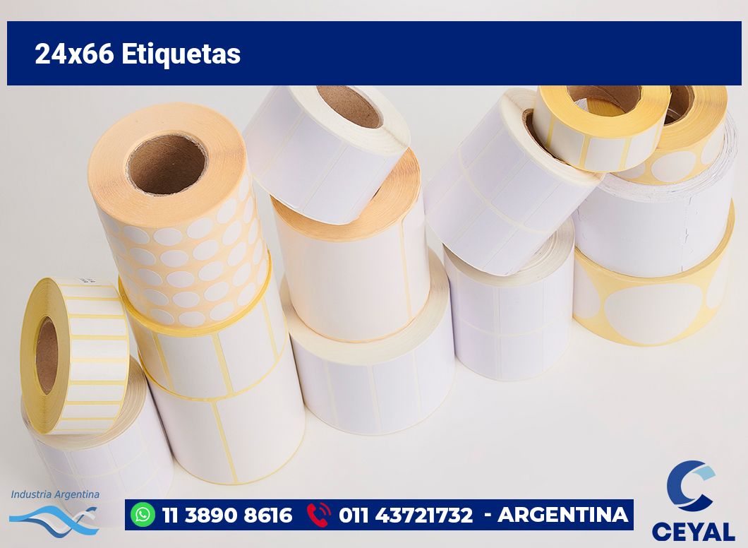 24x66 Etiquetas