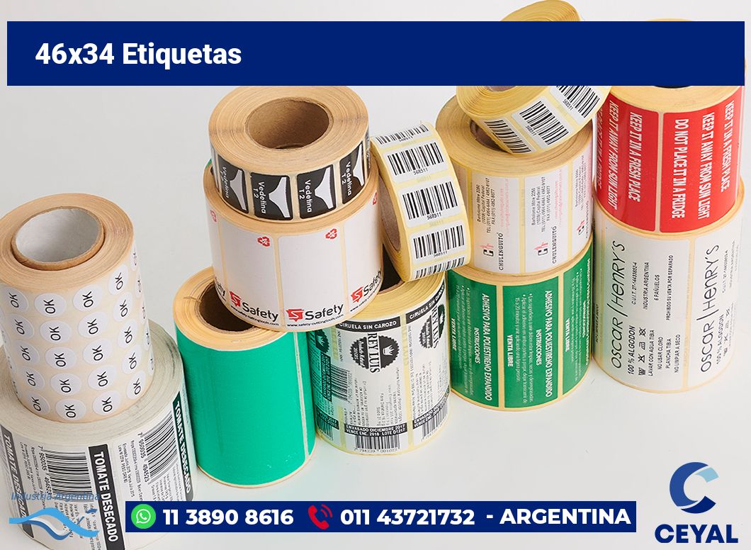 46x34 Etiquetas