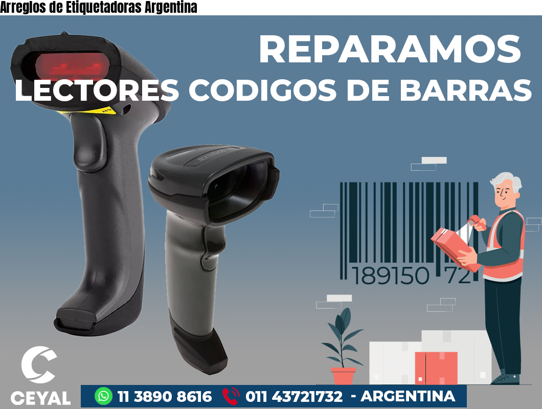 Arreglos de Etiquetadoras Argentina
