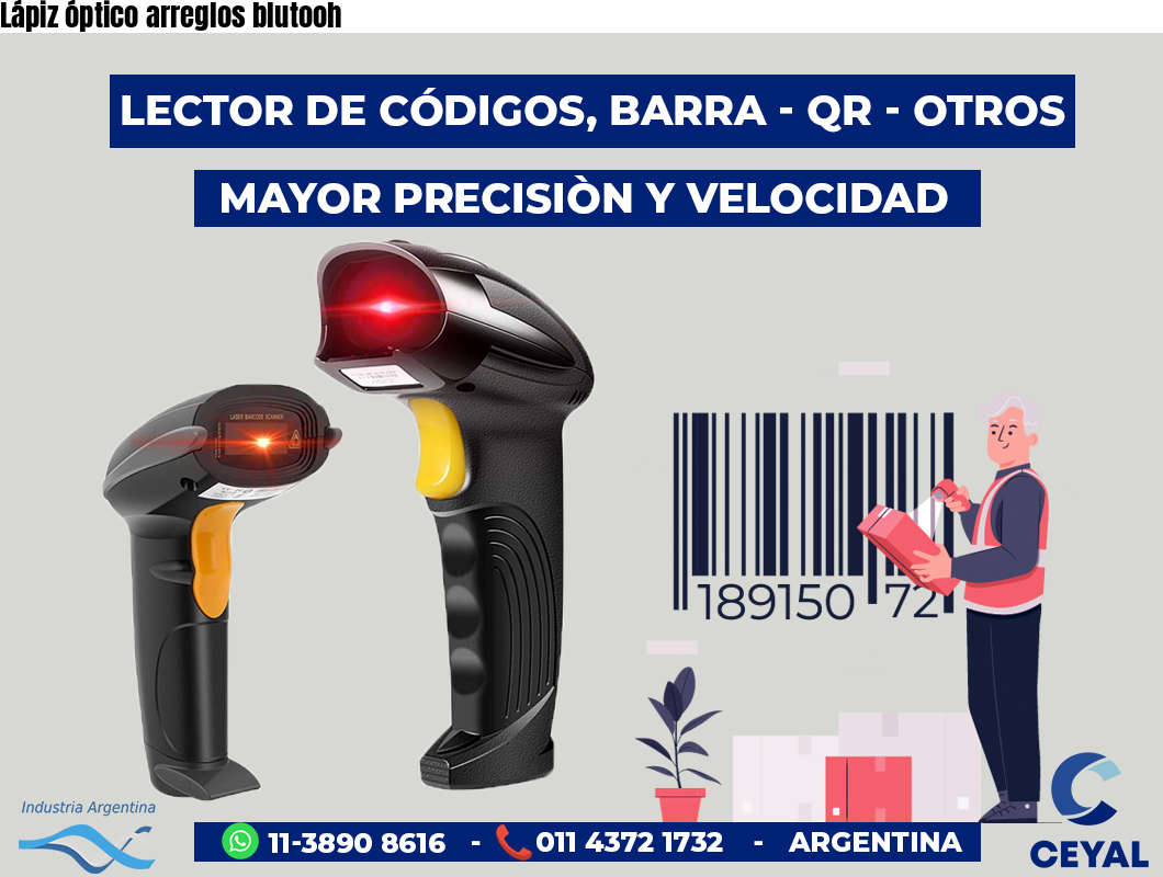 Lápiz óptico arreglos blutooh