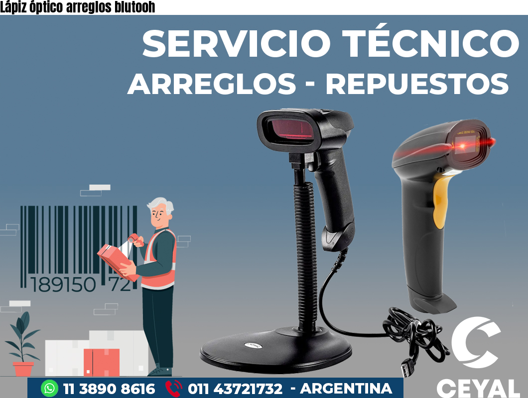 Lápiz óptico arreglos blutooh