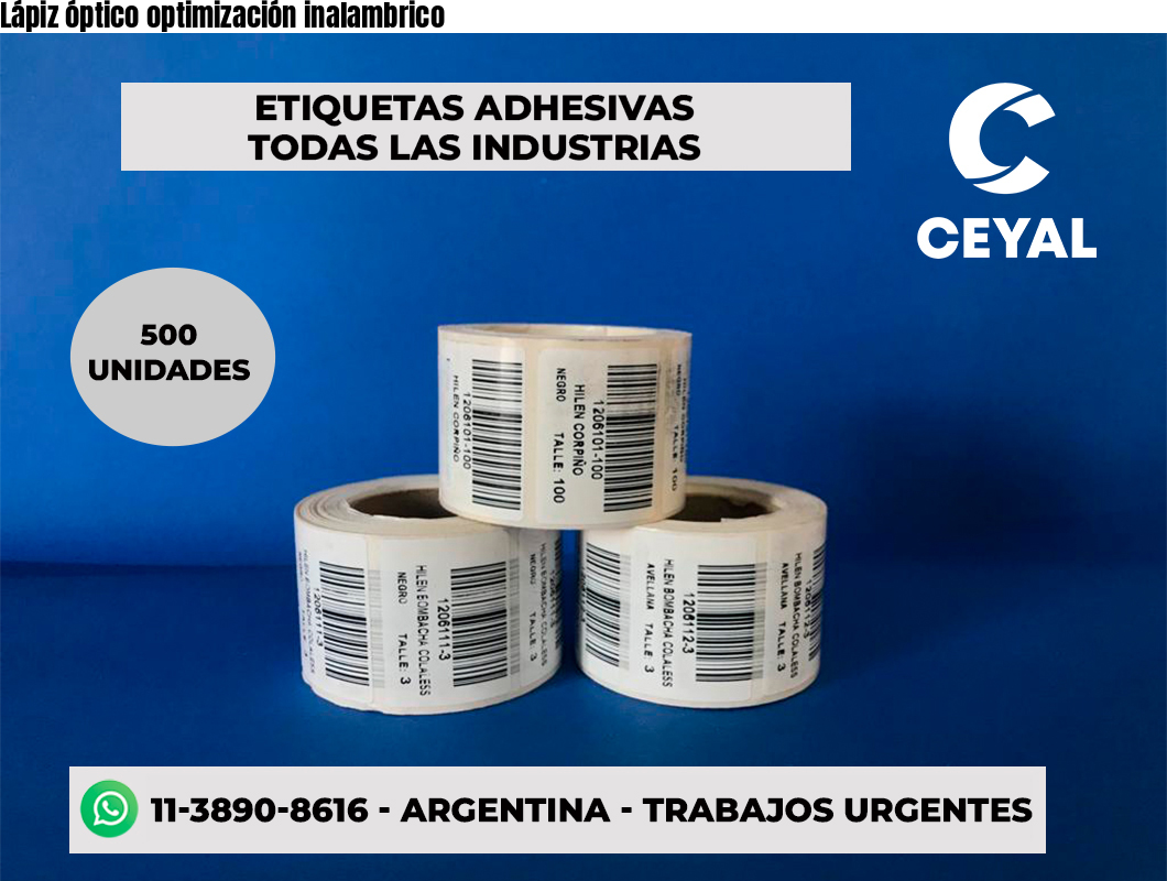 Lápiz óptico optimización inalambrico