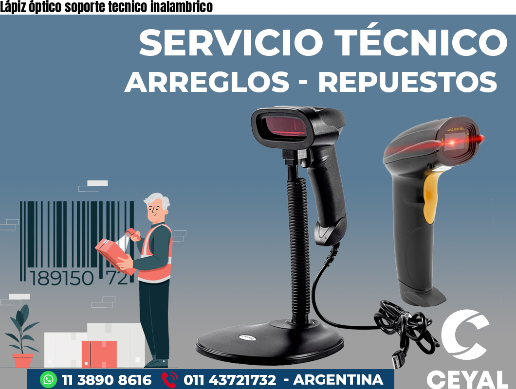 Lápiz óptico soporte tecnico inalambrico
