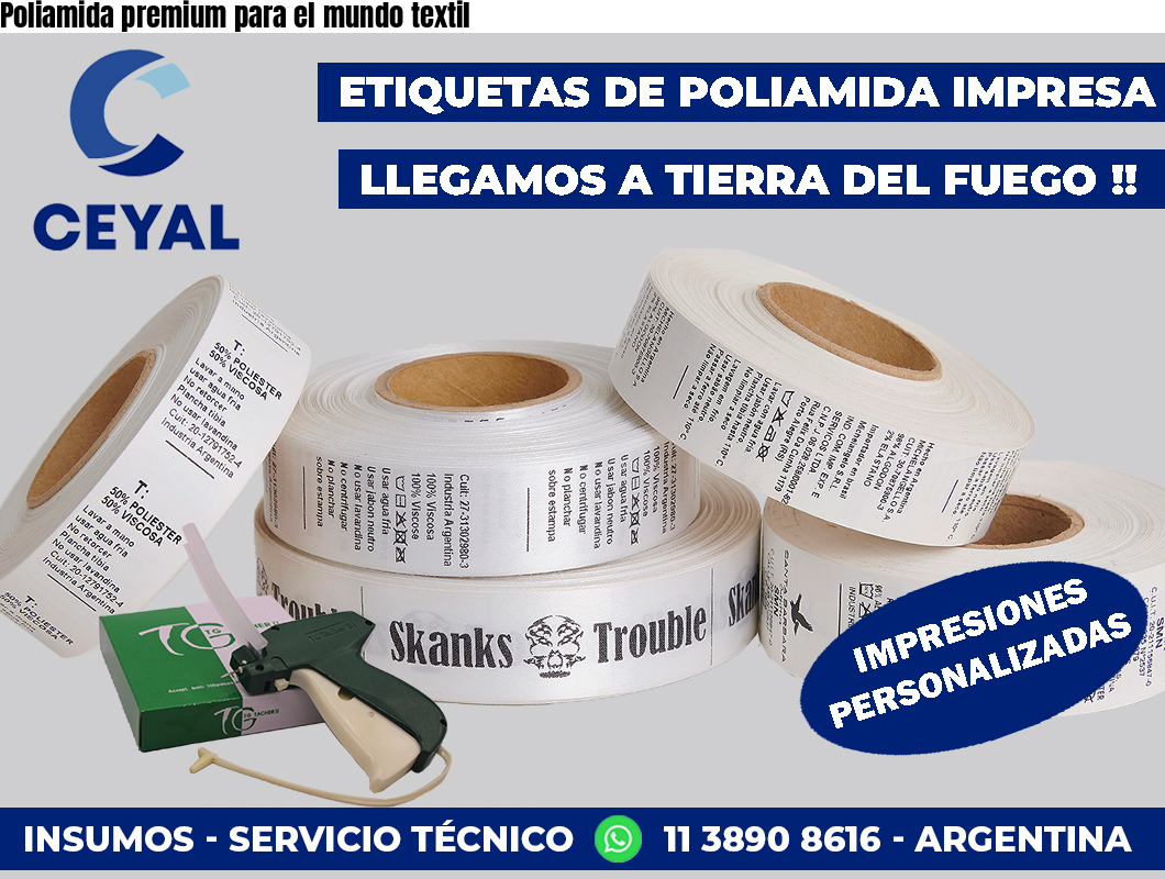Poliamida premium para el mundo textil