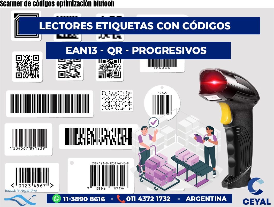 Scanner de códigos optimización blutooh