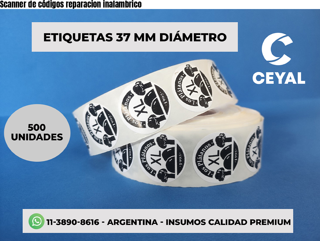 Scanner de códigos reparacion inalambrico