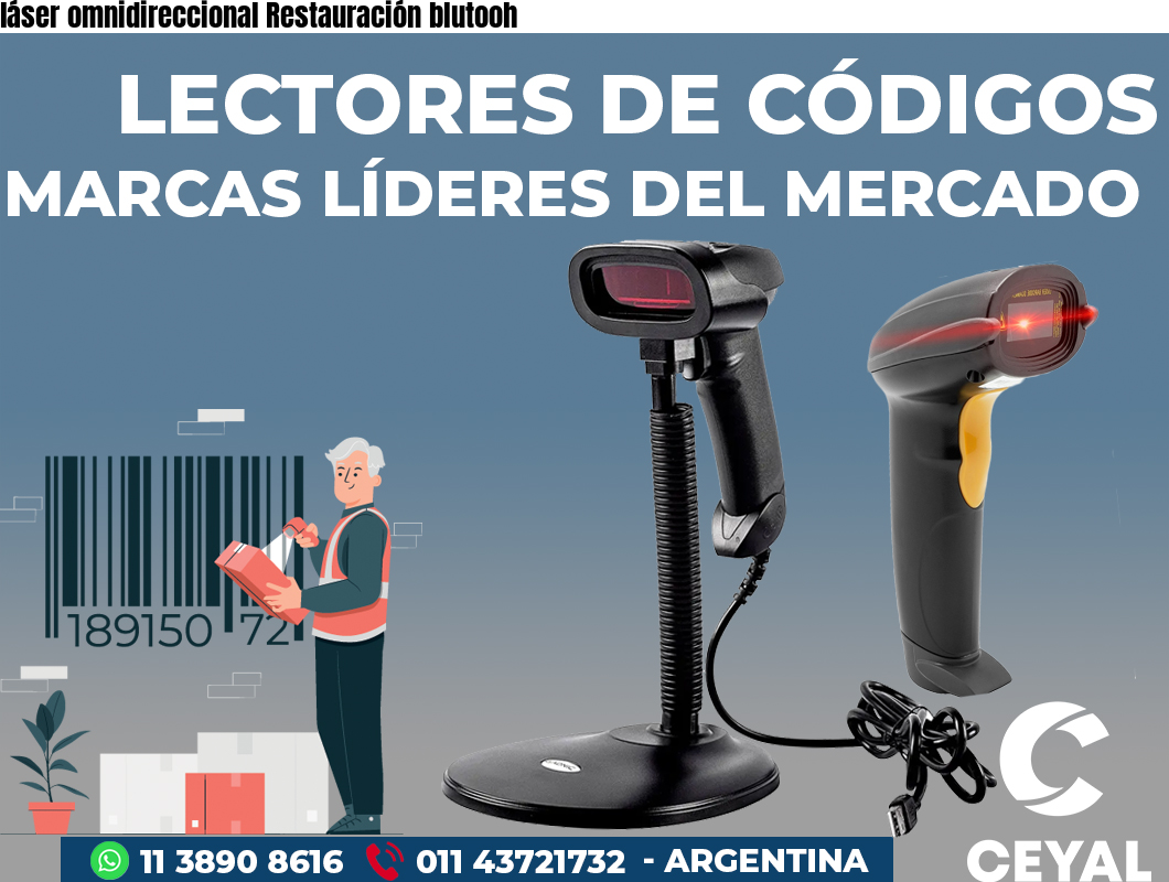 láser omnidireccional Restauración blutooh
