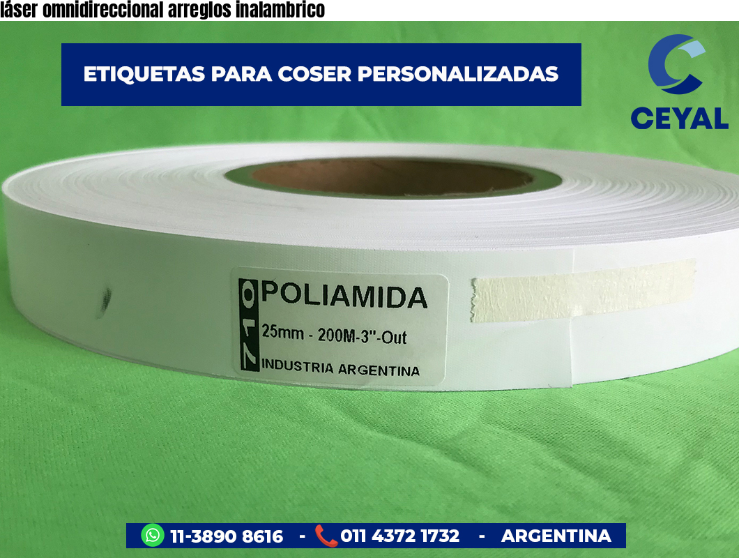 láser omnidireccional arreglos inalambrico