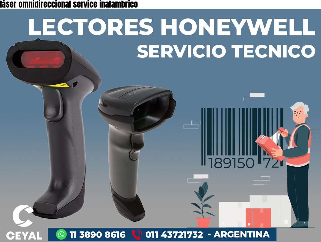 láser omnidireccional service inalambrico