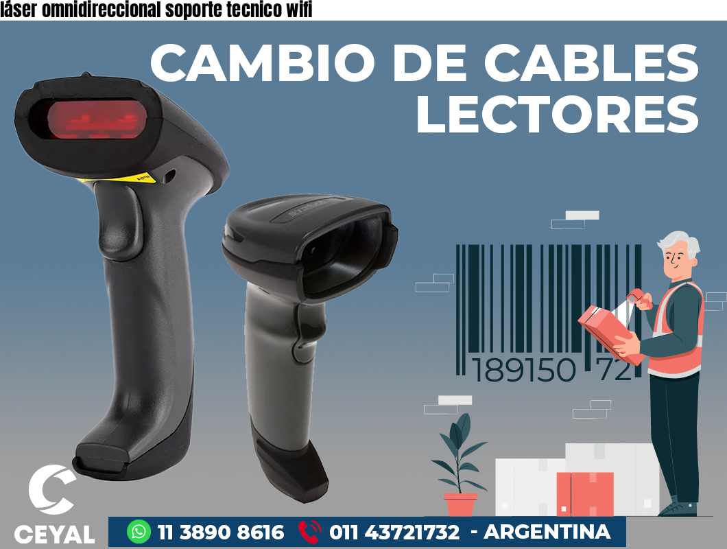 láser omnidireccional soporte tecnico wifi