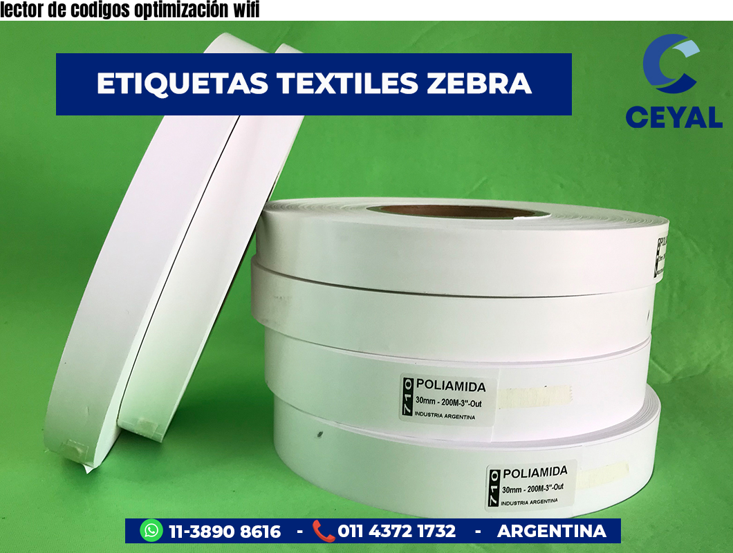 lector de codigos optimización wifi