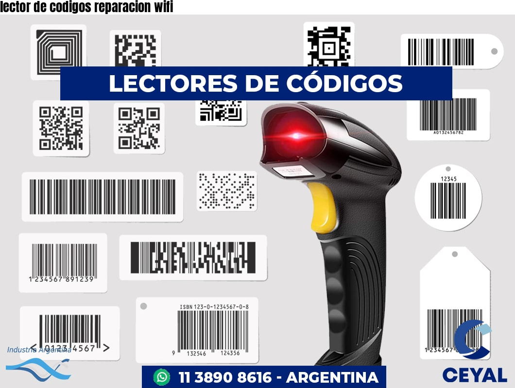 lector de codigos reparacion wifi