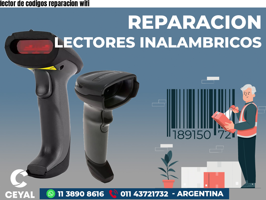 lector de codigos reparacion wifi
