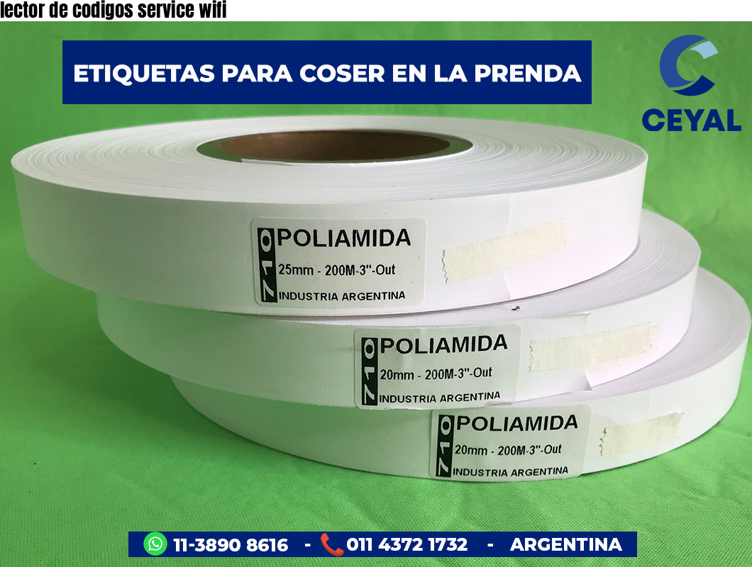 lector de codigos service wifi