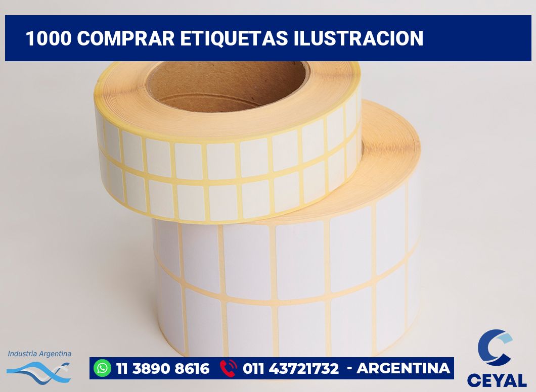1000 Comprar etiquetas ilustracion