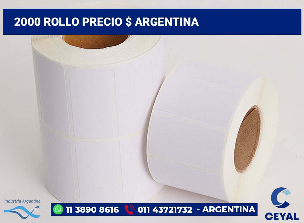 2000 Rollo precio $ argentina