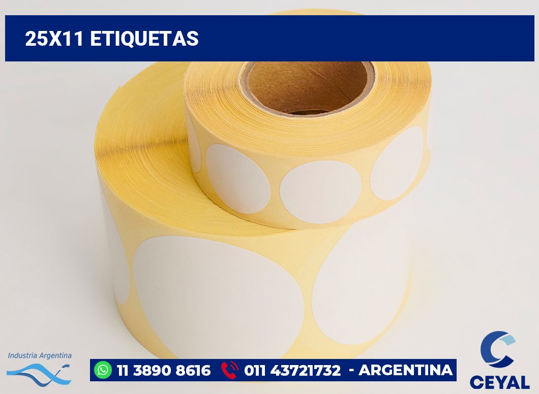 25x11 Etiquetas
