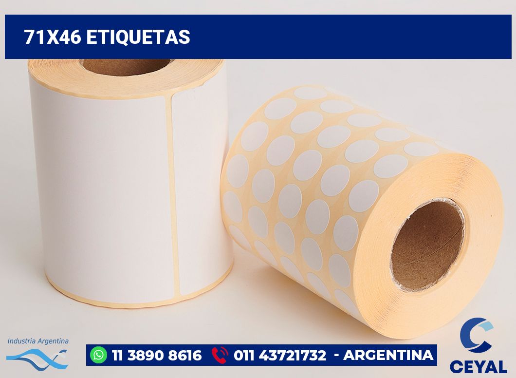 71x46 Etiquetas
