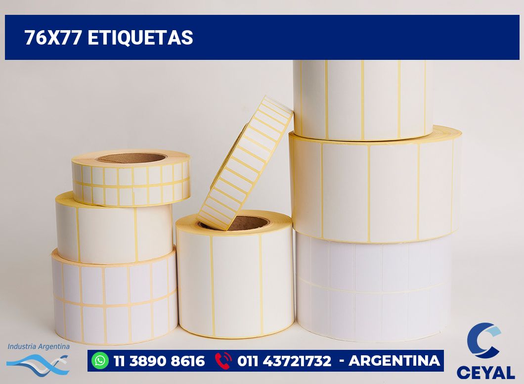 76x77 Etiquetas