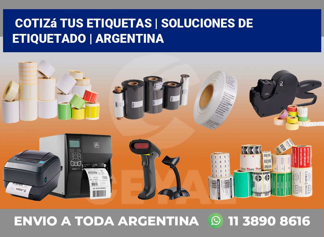 Cotizá tus etiquetas | Soluciones de etiquetado | Argentina
