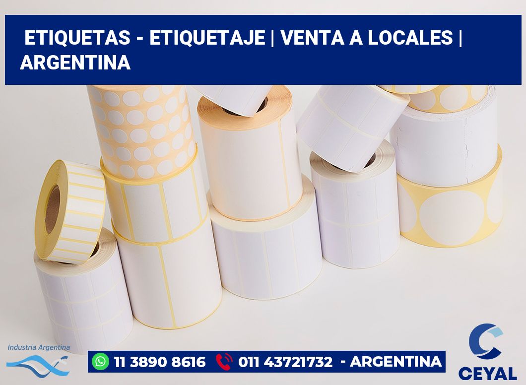 Etiquetas - etiquetaje | Venta a locales | Argentina