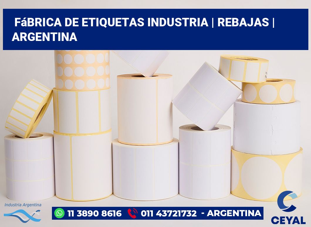 Fábrica de etiquetas industria | Rebajas | Argentina