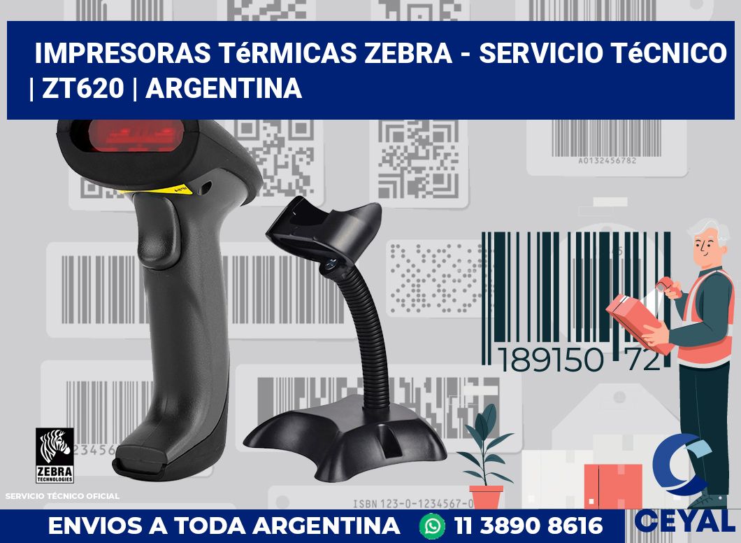 Impresoras térmicas Zebra - servicio técnico | ZT620 | Argentina