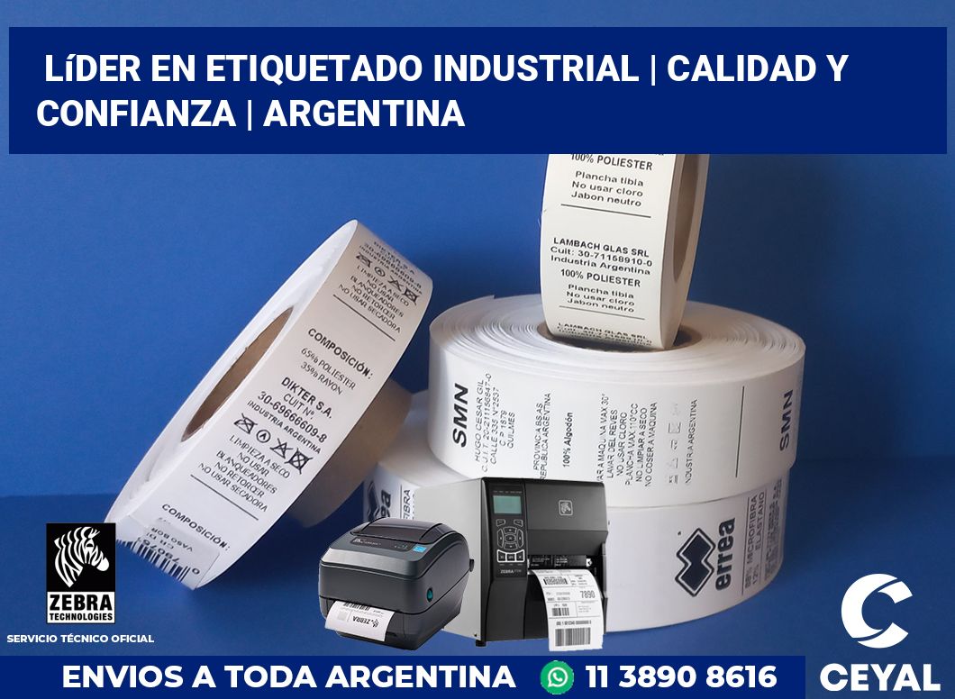 Líder en etiquetado industrial | Calidad y confianza | Argentina