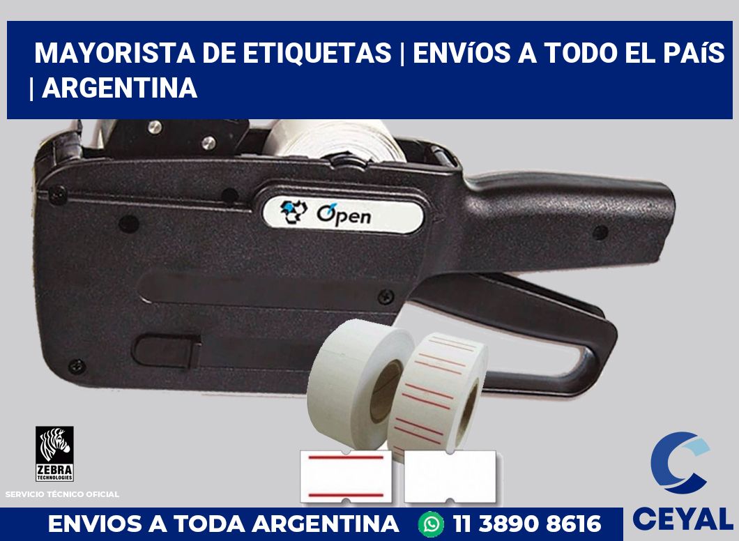 Mayorista de etiquetas | Envíos a todo el país | Argentina