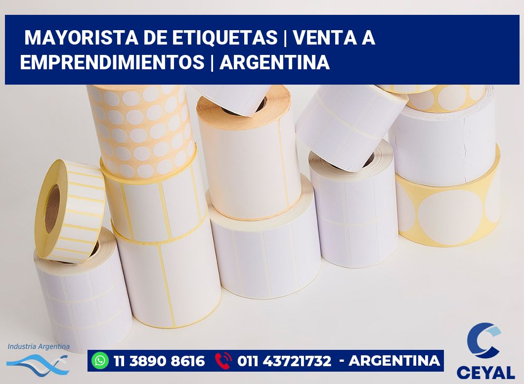 Mayorista de etiquetas | Venta a emprendimientos | Argentina