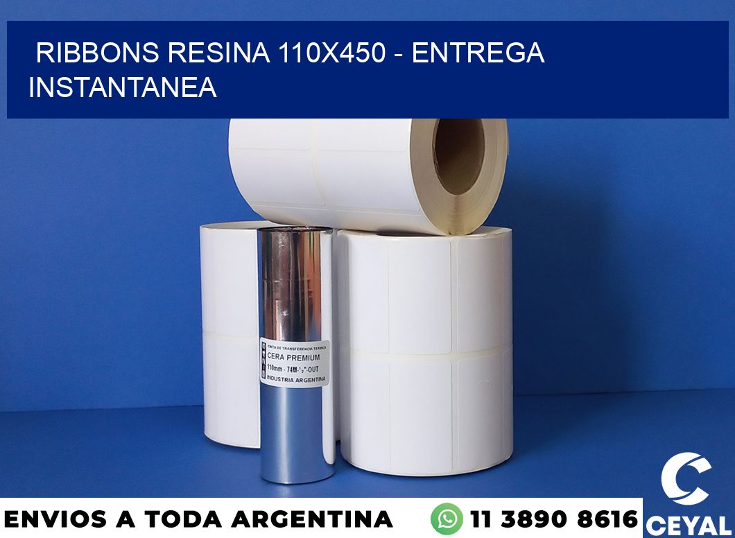 Ribbons resina 110x450 - entrega instantanea