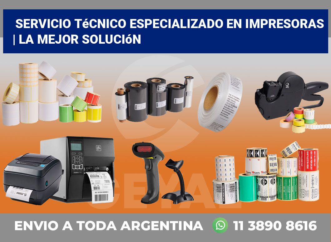 Servicio técnico especializado en impresoras | La mejor solución