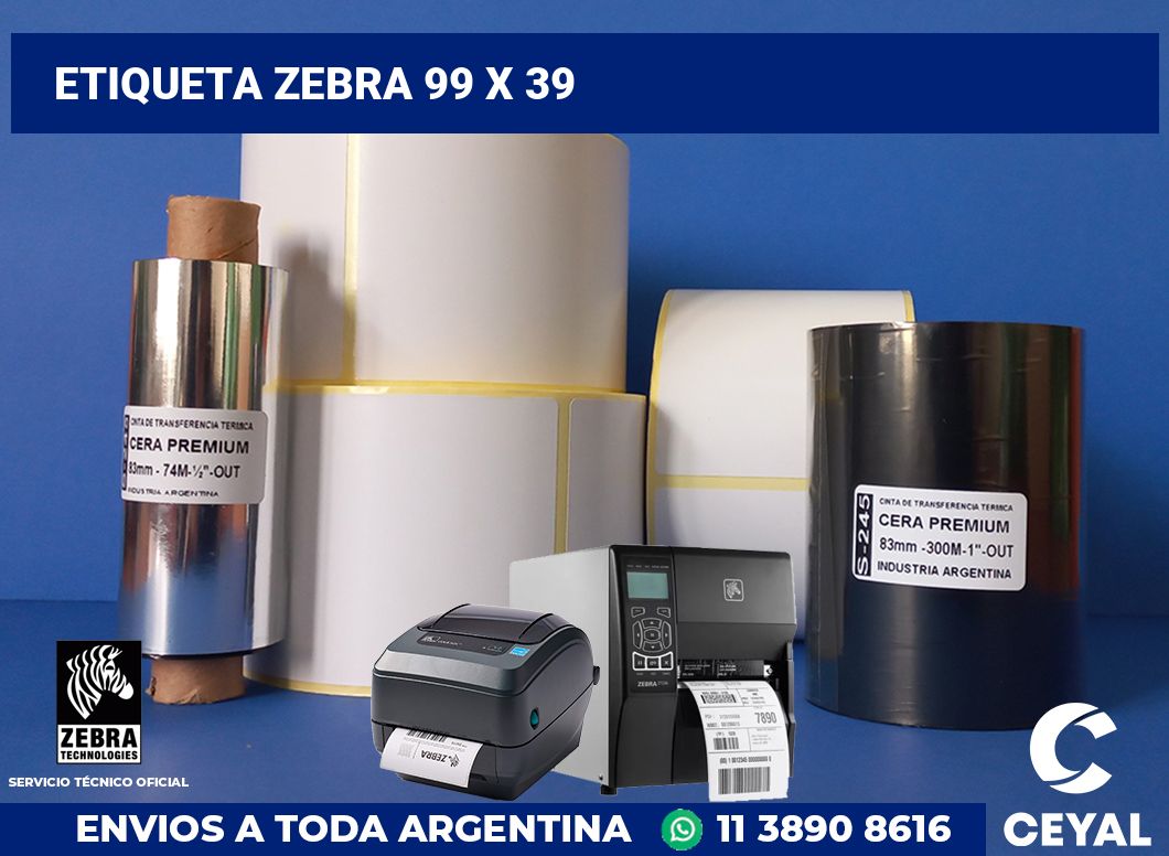 etiqueta zebra 99 x 39