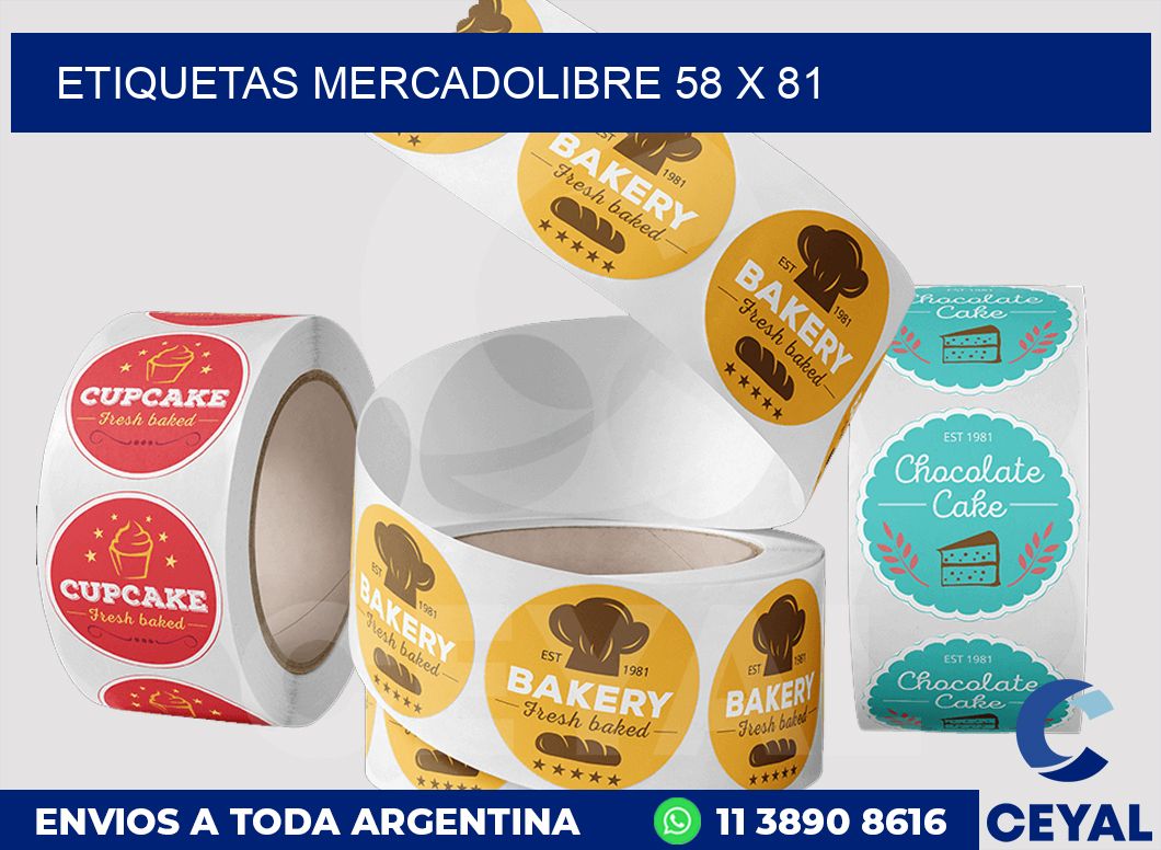 etiquetas mercadolibre 58 x 81
