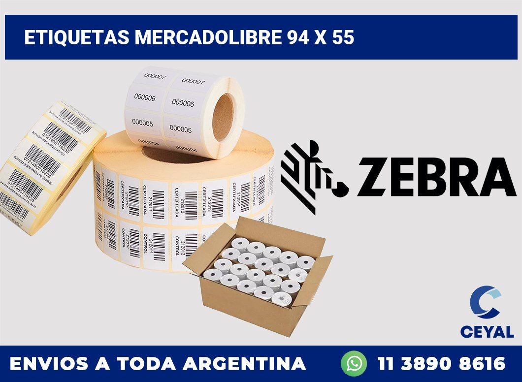 etiquetas mercadolibre 94 x 55