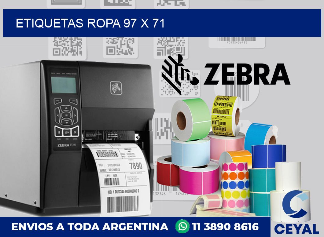 etiquetas ropa 97 x 71