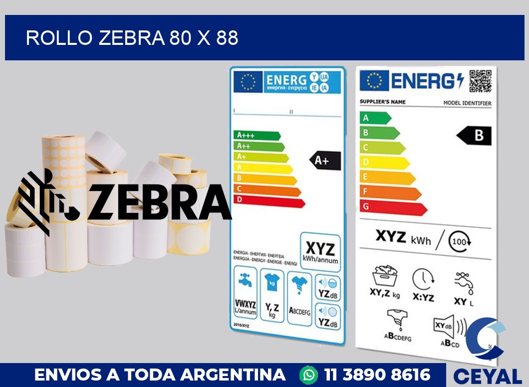 rollo zebra 80 x 88