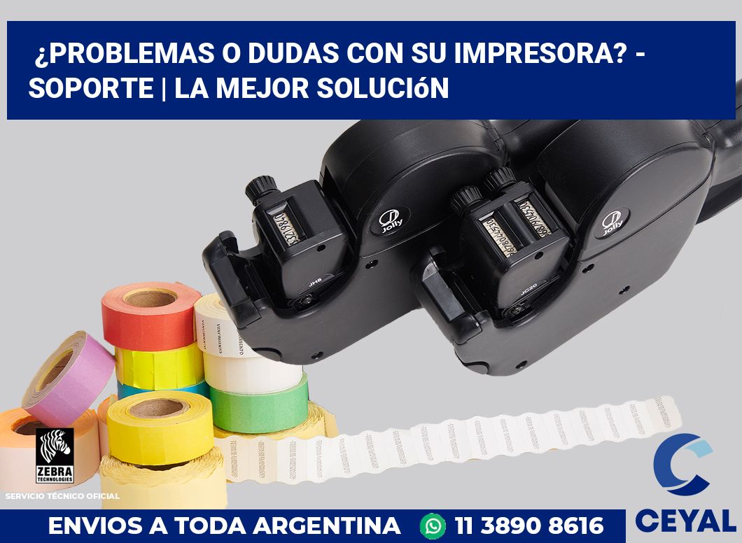 ¿Problemas o dudas con su impresora? - Soporte | La mejor solución