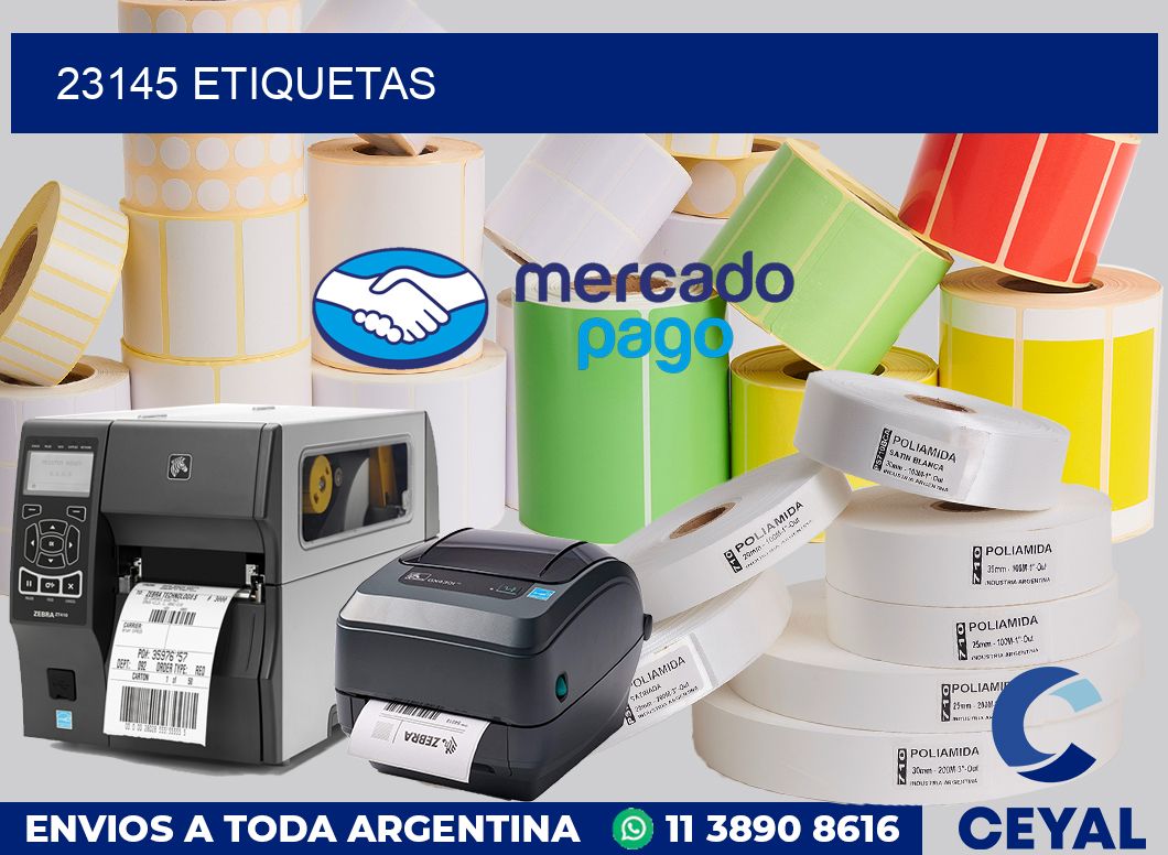 23145 etiquetas