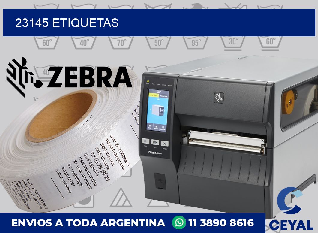 23145 etiquetas