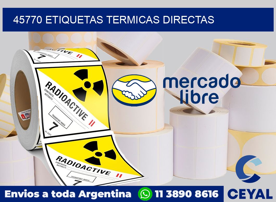 45770 Etiquetas termicas directas