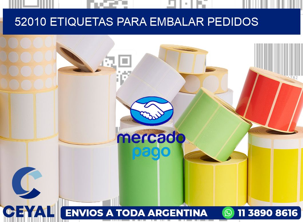 52010 Etiquetas para embalar pedidos