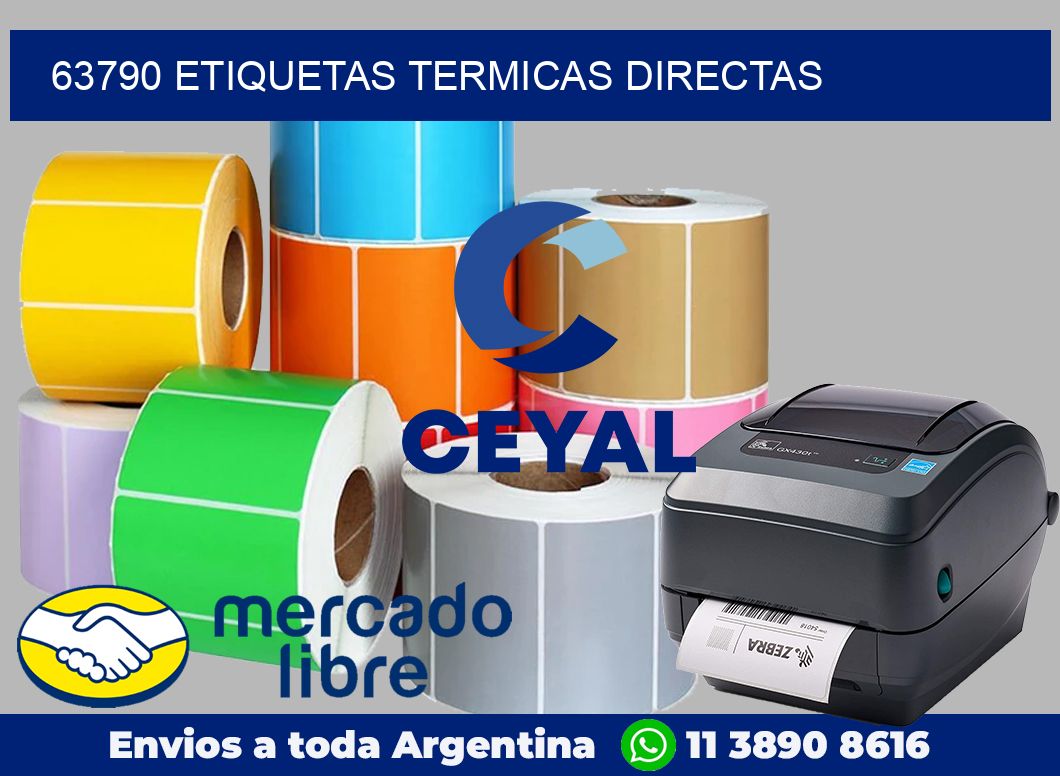 63790 Etiquetas termicas directas