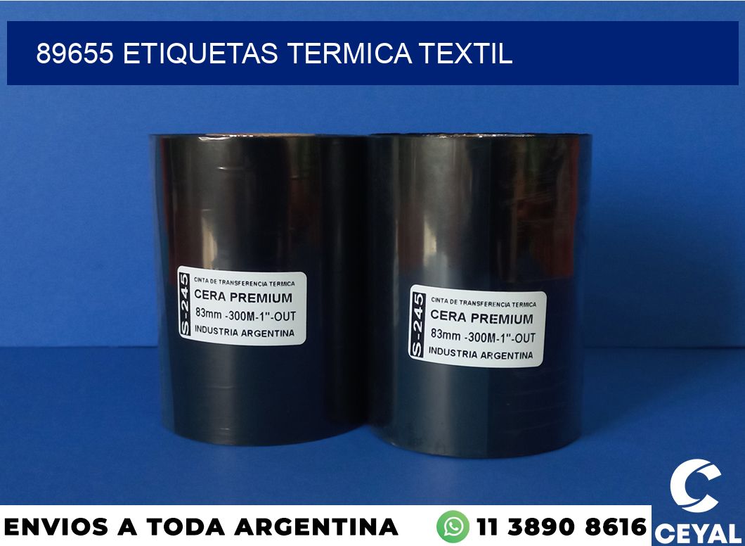 89655 etiquetas termica textil