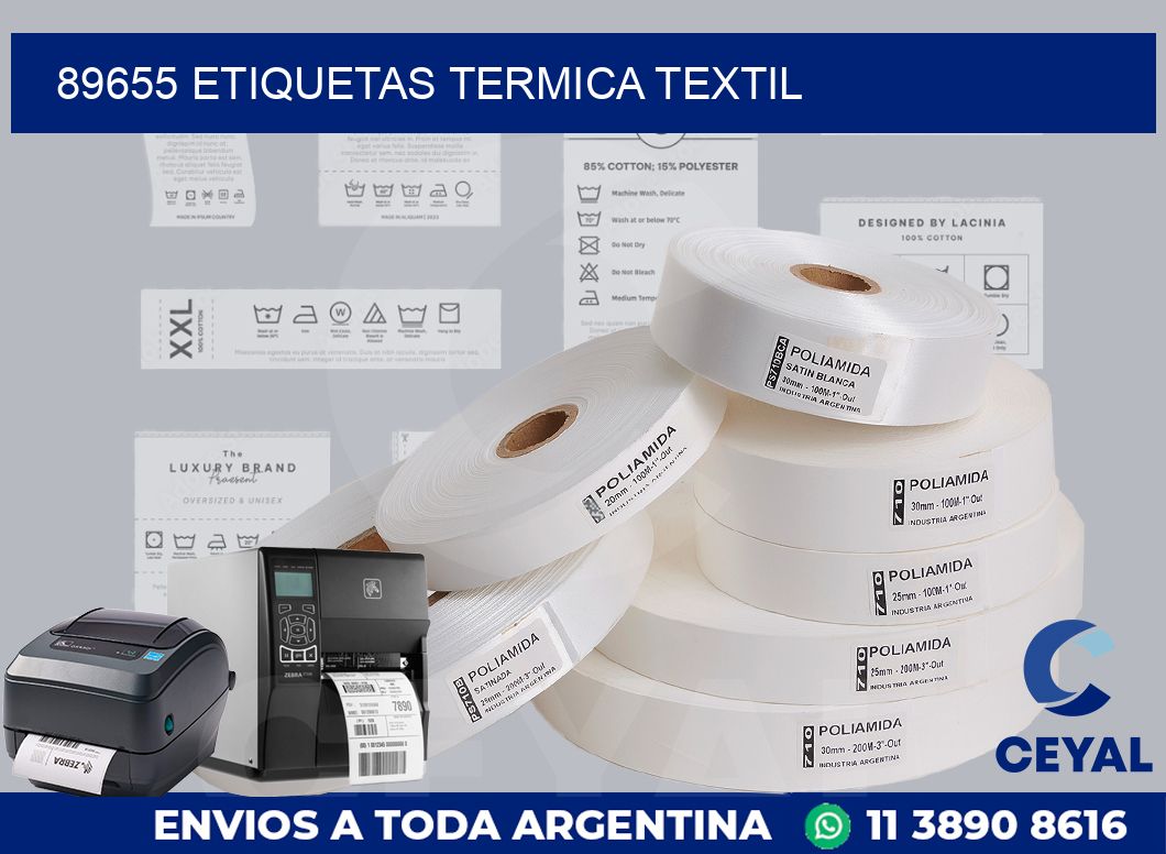89655 etiquetas termica textil