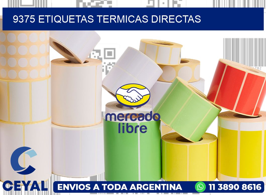 9375 Etiquetas termicas directas