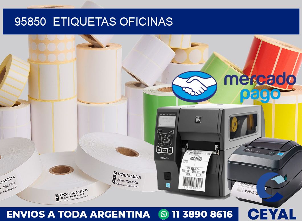 95850  Etiquetas oficinas
