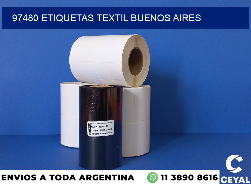97480 etiquetas textil buenos aires