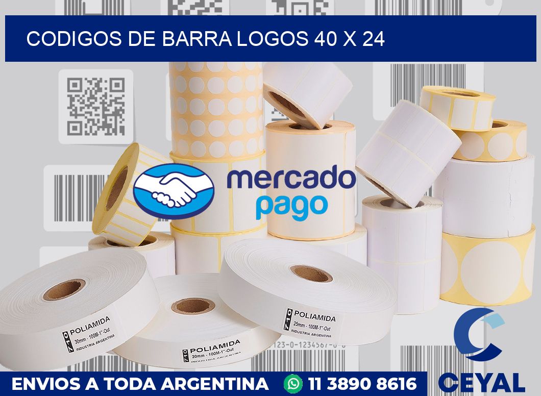 Codigos de barra logos 40 x 24