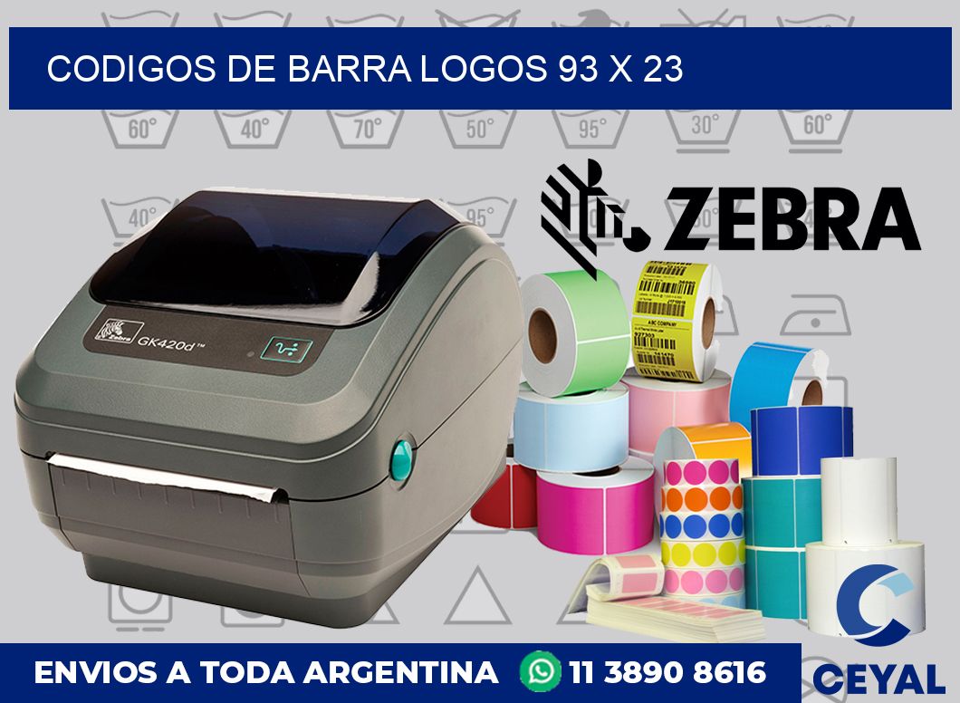 Codigos de barra logos 93 x 23